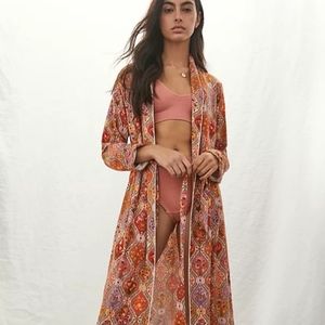 NWT Farm Rio Paisley Robe